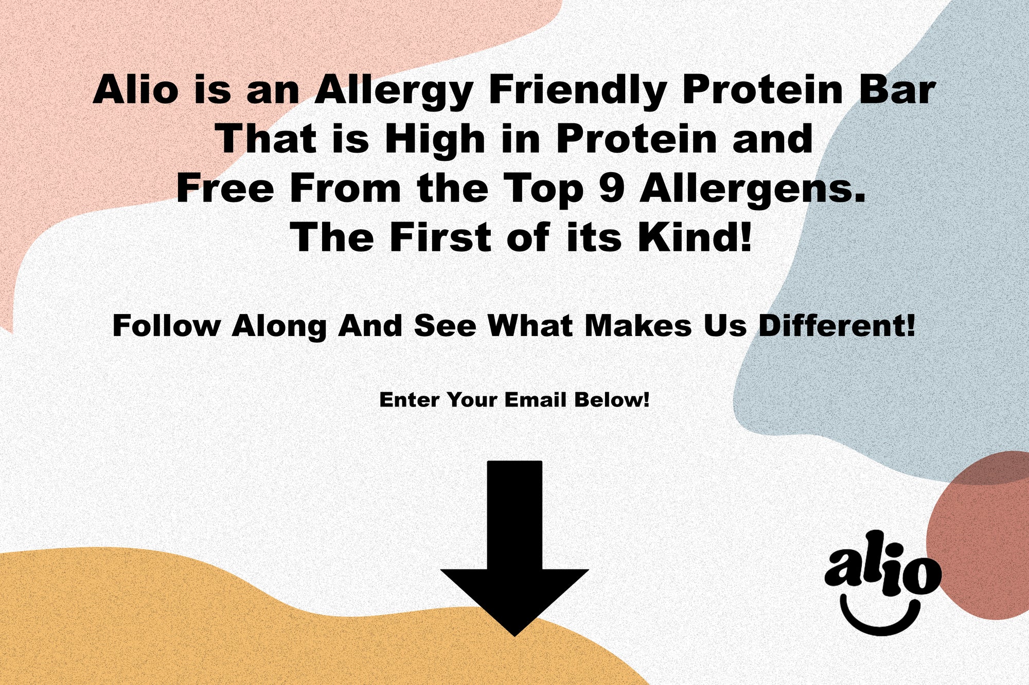 Alio Allergy Friendly Protein Bar! My Store